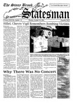 The Statesman, v. 38, i. 15 by State University of New York at Stony Brook