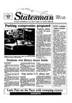 The Statesman, v. 34, i. 07 by State University of New York at Stony Brook