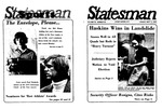 The Statesman, v. 16, i. 55 by State University of New York at Stony Brook