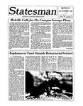 The Statesman, v. 20, i. 13 by State University of New York at Stony Brook