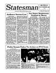 The Statesman, v. 20, i. 28 by State University of New York at Stony Brook